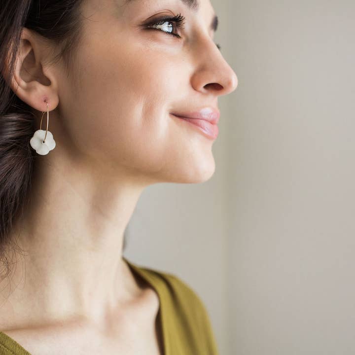 Jenna Vanden Brink Ceramics - Vendita all'ingrosso Orecchini a cerchio - Cerchi per fiori7