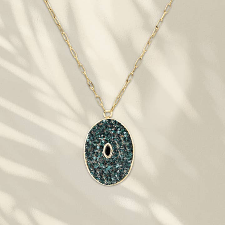 Fuscite Meteor Medal 24 halskæde til kvinder for engroshandel hos LOetMA