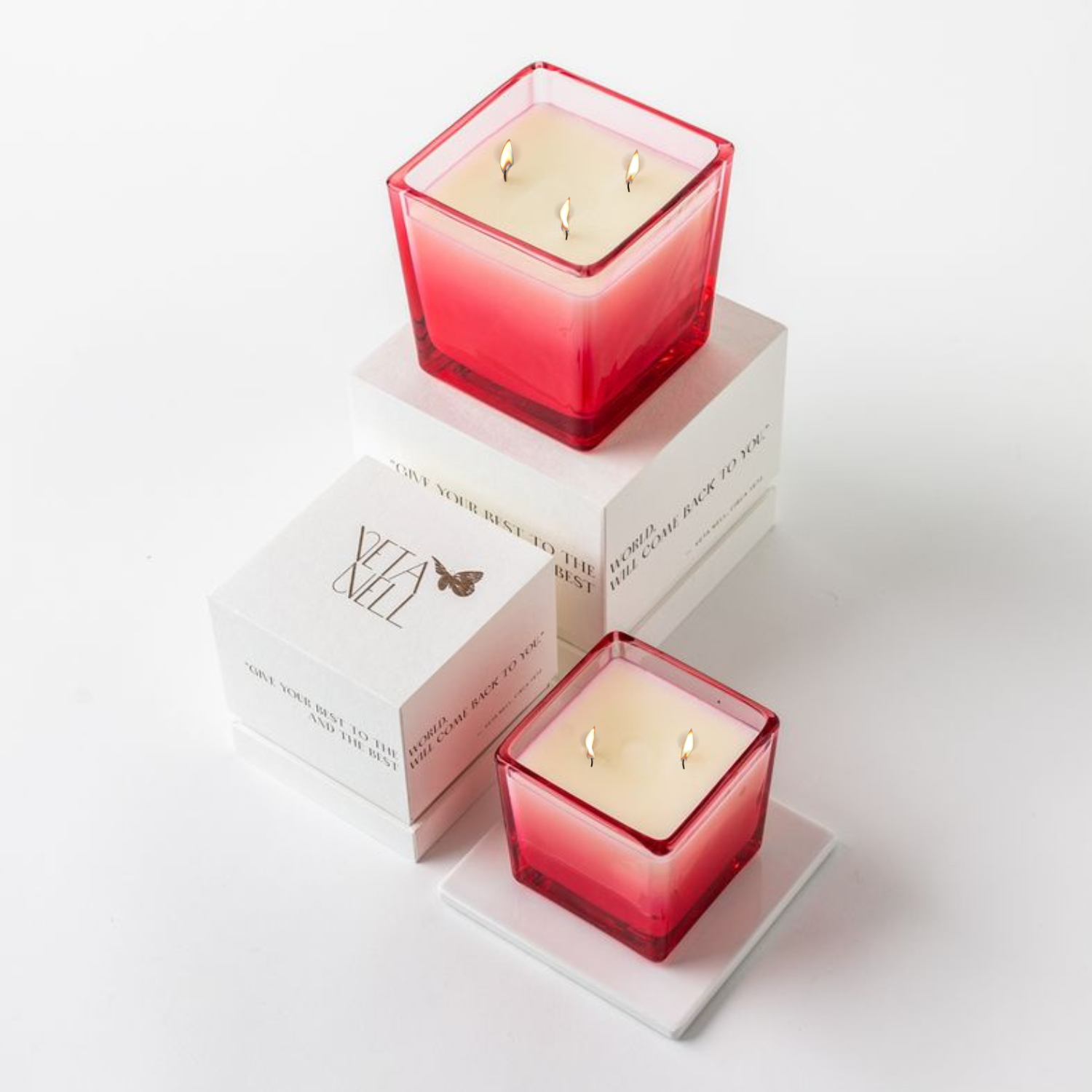 Veta Nell - Wholesale Jar/Filled Candle - BLOOM NO. 7 Candle | Lux Box | Coco Wax | Essential Oils6
