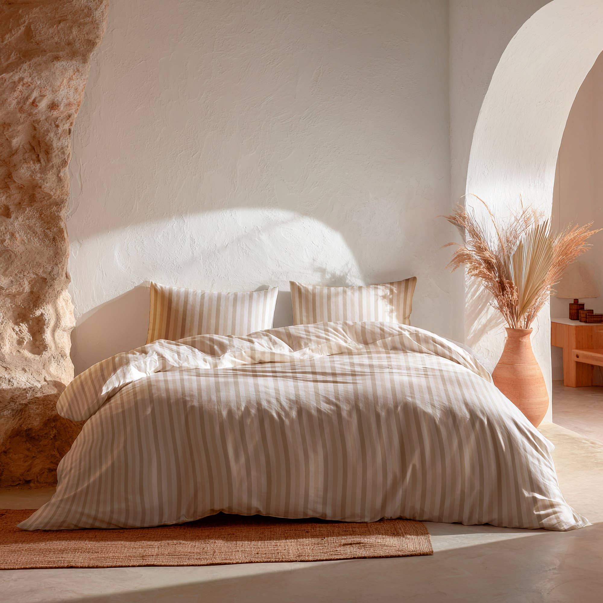 GAMUSI - Vendita all'ingrosso Copripiumini - Set copripiumino 100% cotone morbido 2/3 pezzi NUVIA20