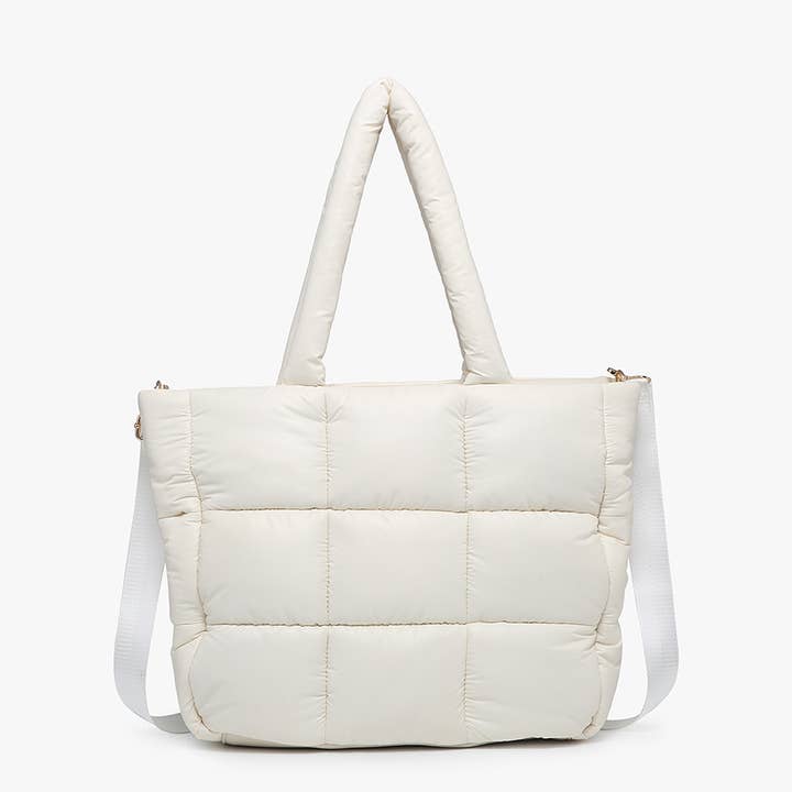 Jen & Co. - Wholesale Shoulder Bag - Women's - M2355 Kiersten Puffer Hobo w/ Strap