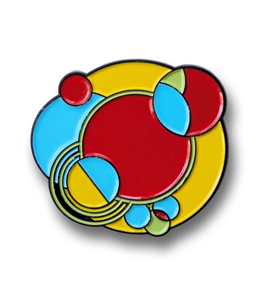 Today is Art Day - Vendita all'ingrosso Spilla da bavero - Spillo - Cabaret Cina - Frank Lloyd Wright0
