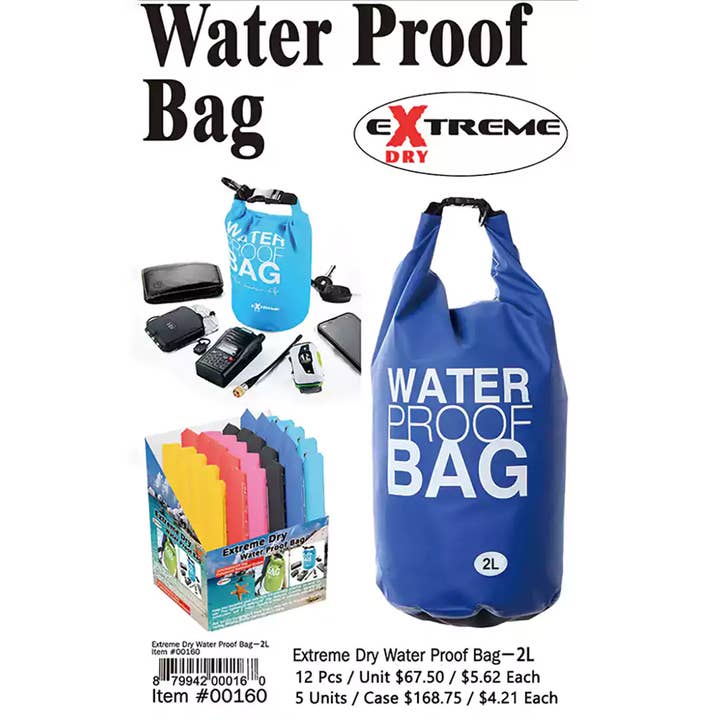 Puka Creations - Wholesale Beach Bag - Extreme Drywater Proof Bag-2L