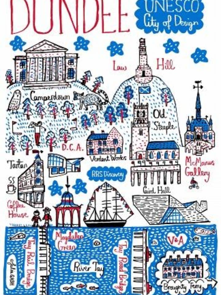 Dundee Prints & Cards for wholesale by Julia Gash
