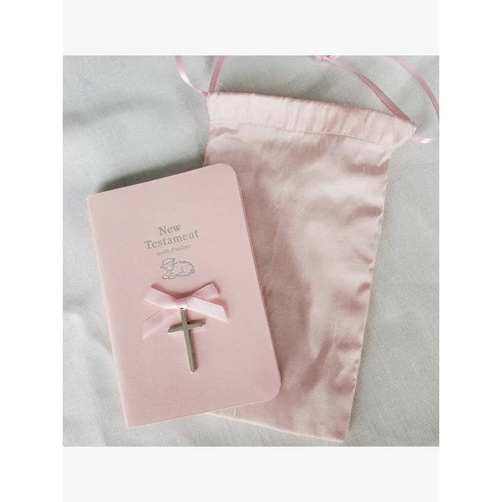 Baby Bible With Sterling Silver Cross for wholesale by Simply Charming
