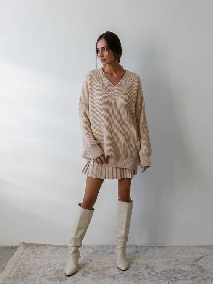 Nenya Fashion Limited - Wholesale Knitted jumper – Women′s - Sweater Viola0