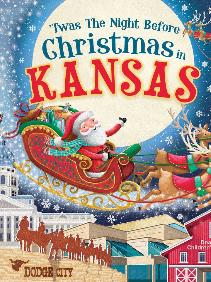 'Twas the Night Before Christmas in Kansas (HC) for wholesale by Sourcebooks