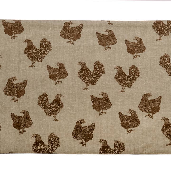 Henriette Set de 4 Sets de Table Marron Terre pour la vente par Raine & Humble