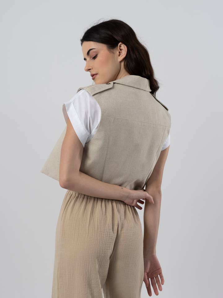 Modless - Wholesale Suit Vest - Women's - Savanna Vest1