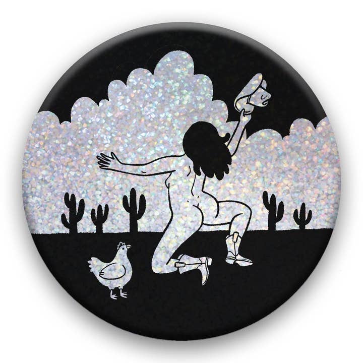 Naakte Cowgirl Magneet voor wholesale door Party Mouse Studio