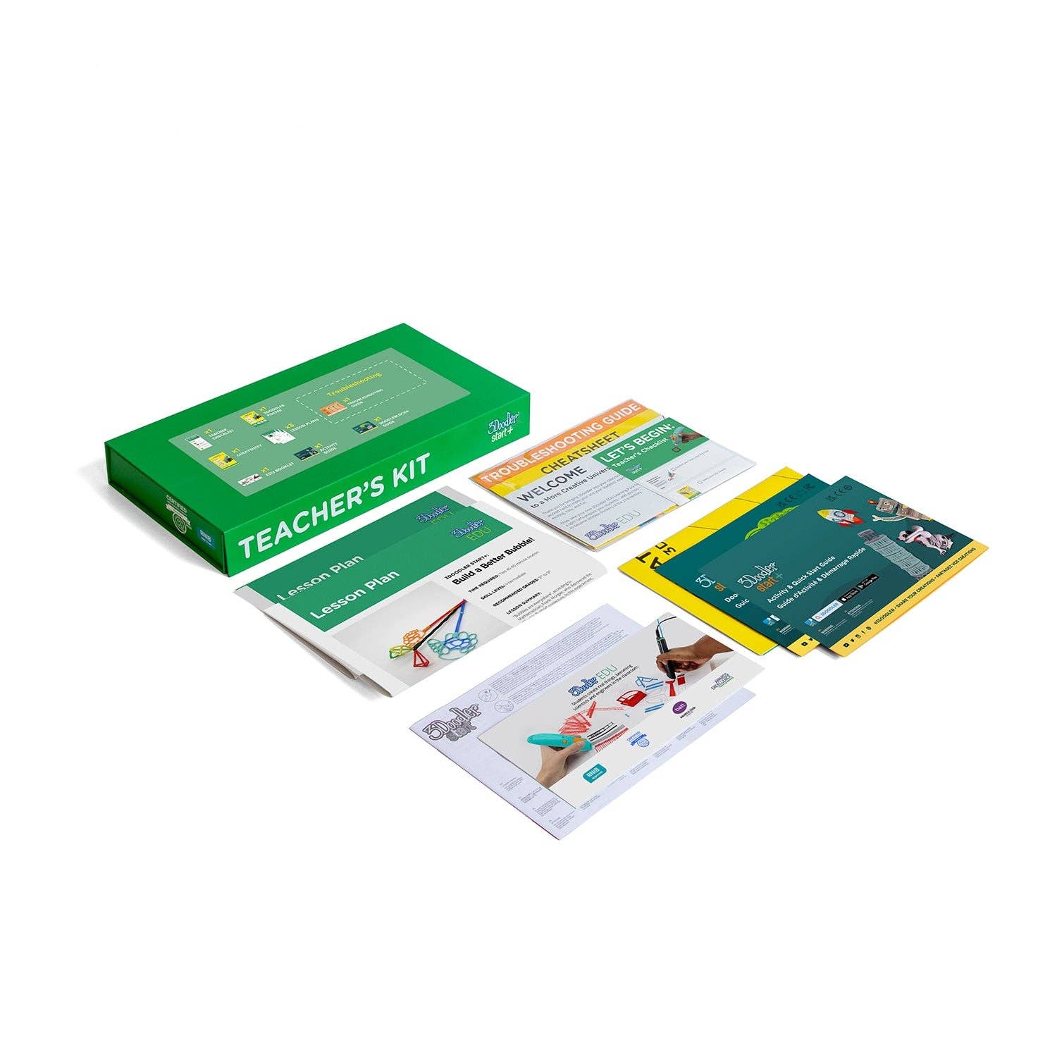 3Doodler - Wholesale DIY Craft Kit - Kids - 3Doodler EDU Start+ Learning Pack (12 Pens) (Ages 6-13+)3