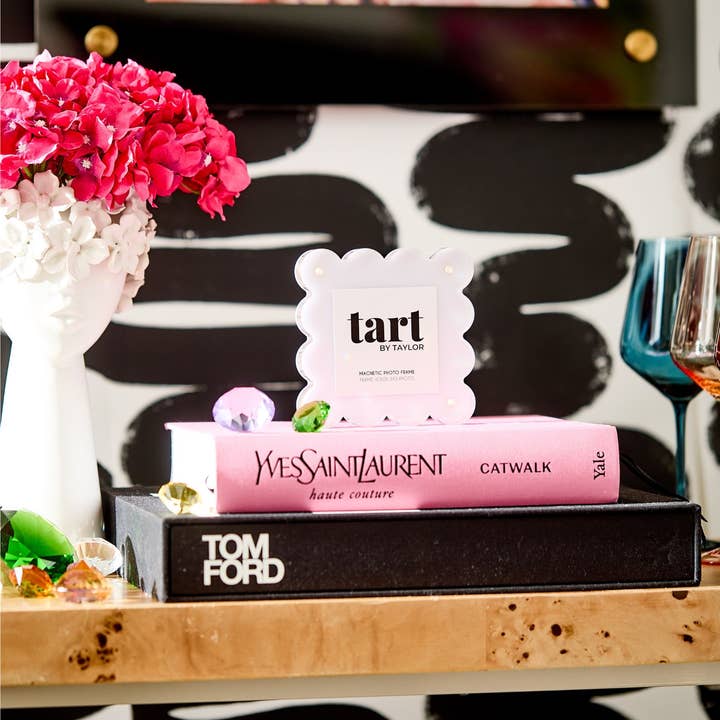 Tart By Taylor - Wholesale Picture Frame - White Mini Acrylic Picture Frame2