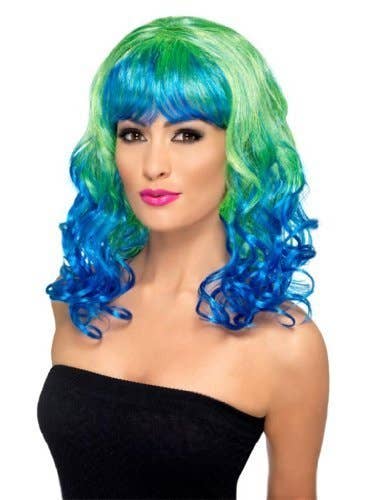 Party Expo, LLC - Wholesale Wig/Hair Piece - Divatastic Wig, Curly Green0