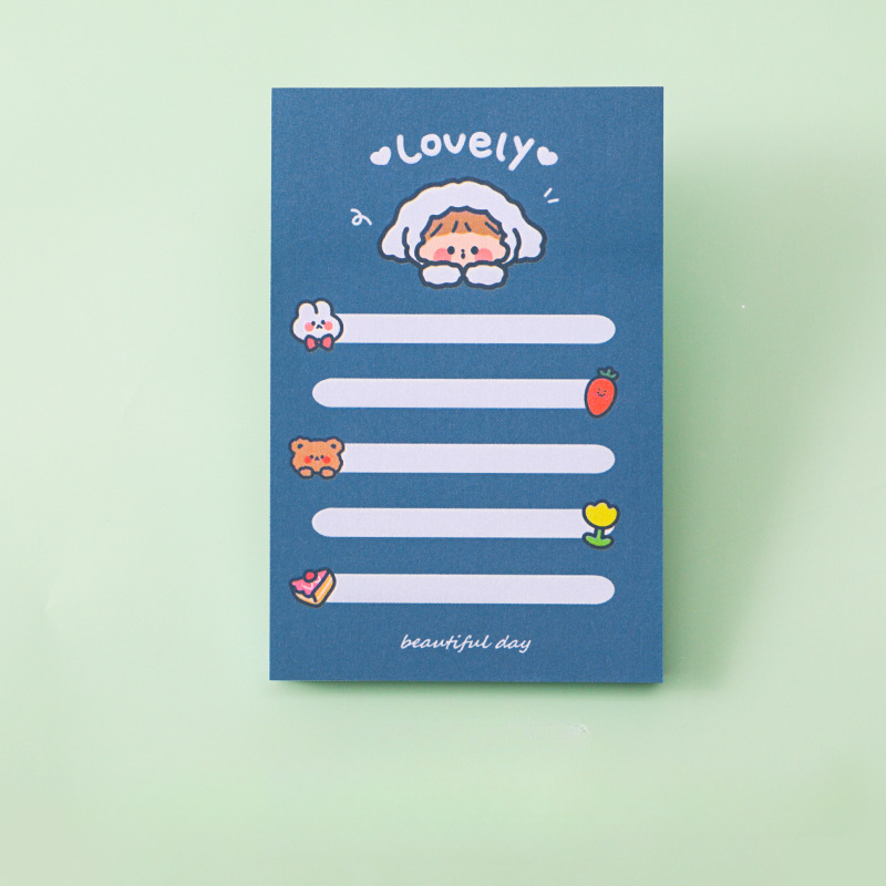 KiddieKickz - Wholesale Sticky Notes - Paper Cartoon Bear Sticky Note9