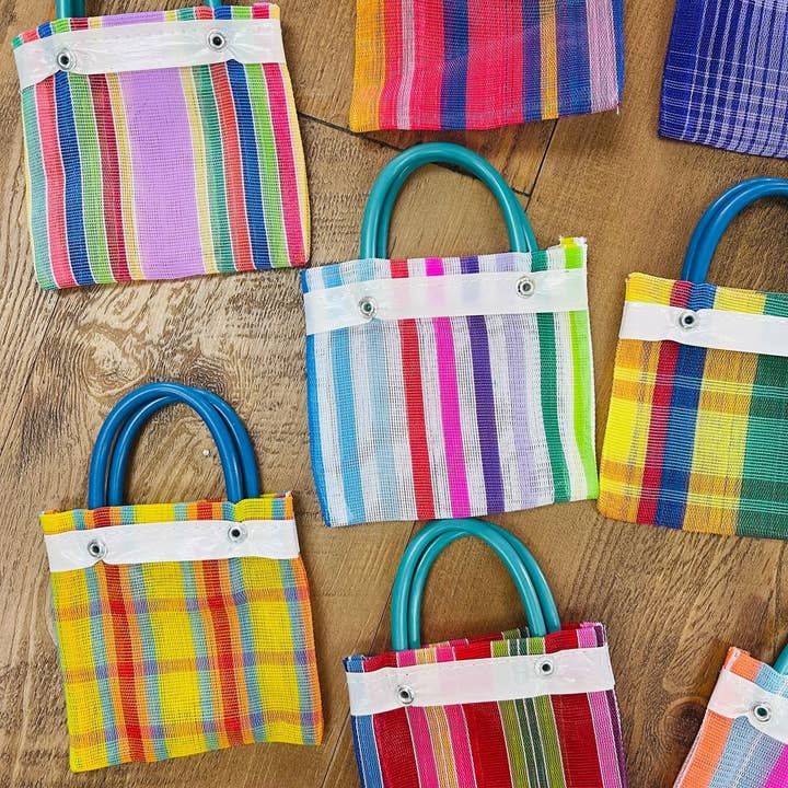 Cielito Lindo - Wholesale Gift Bag - Mexican Mini Market Bag 4.5 x 4 inches