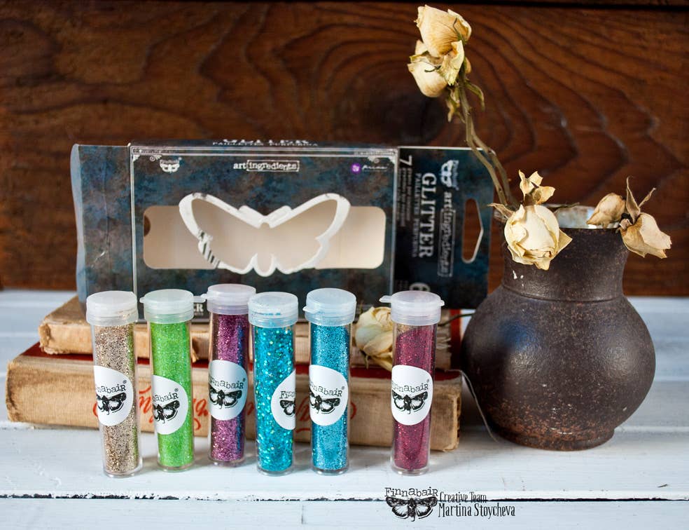 Prima Marketing Inc - Wholesale Craft Supplies - Art Ingredients Glitter Set Summer 6 bottlesx10 grams each2