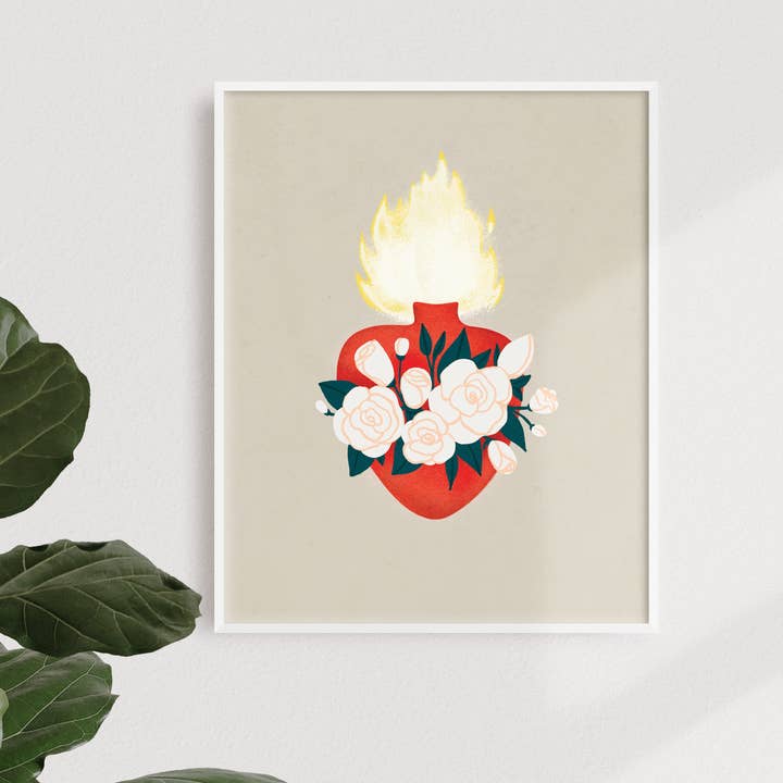 Providential Co. - Wholesale Art Print - Prints: Holy Family Hearts4