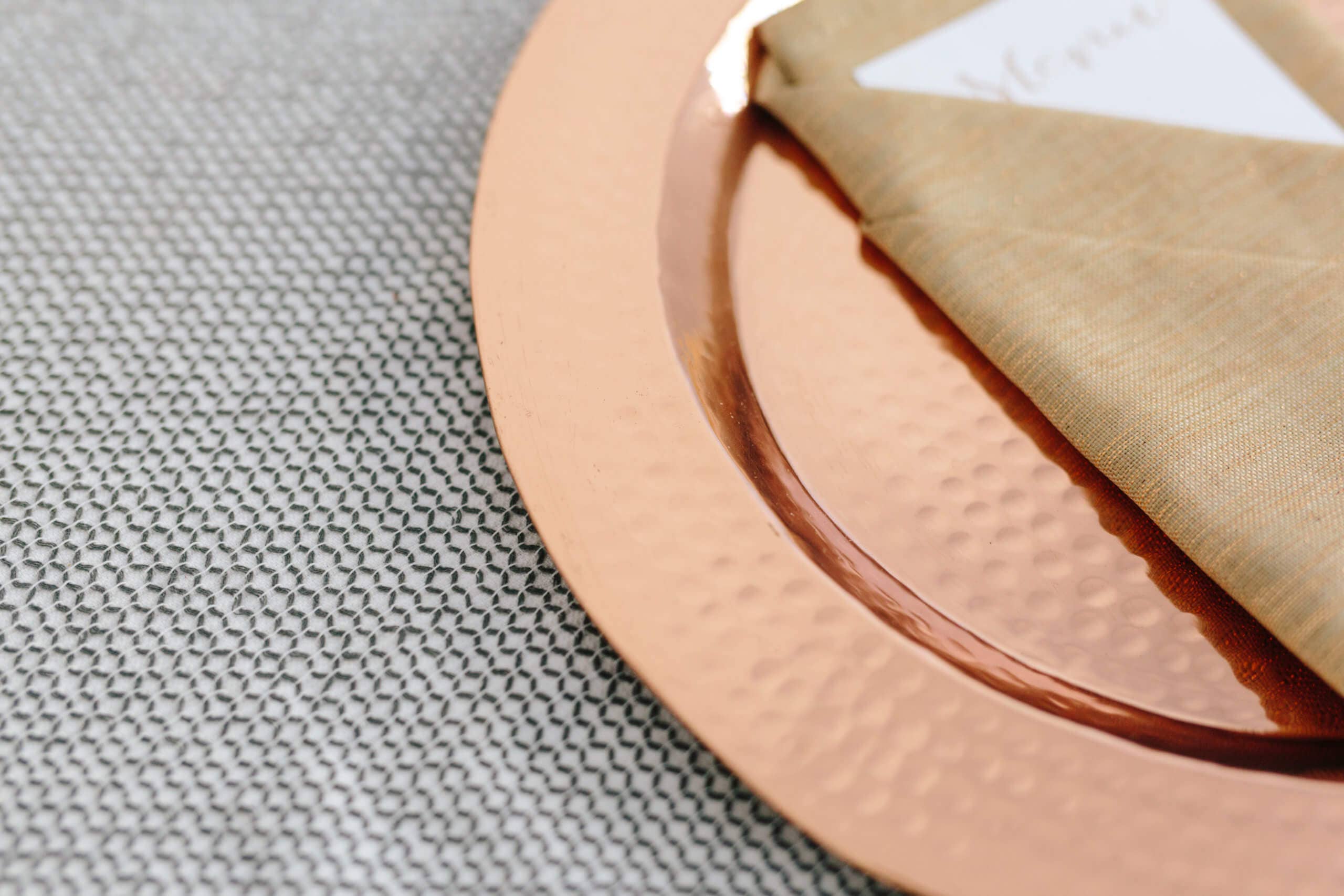 Copper Mug Company - Wholesale Charger Plate - Copper Charger: 12.5 Inch Solid Copper Charger3