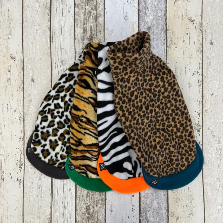 Doghouse – wholesale Pet jumper – Dog – Dachshund Wild Animal Print Fleece Jumper5