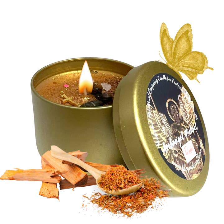 Archangel Michael Magic Candle for wholesale by The Goddess of Flame