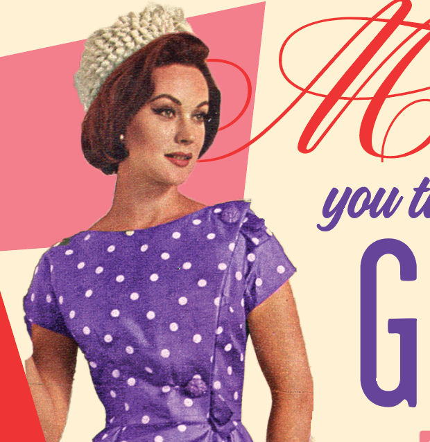 offensivedelightful - Vente Carte pour la fête des Mères - Carte de fête des mères GUTSY MOM2