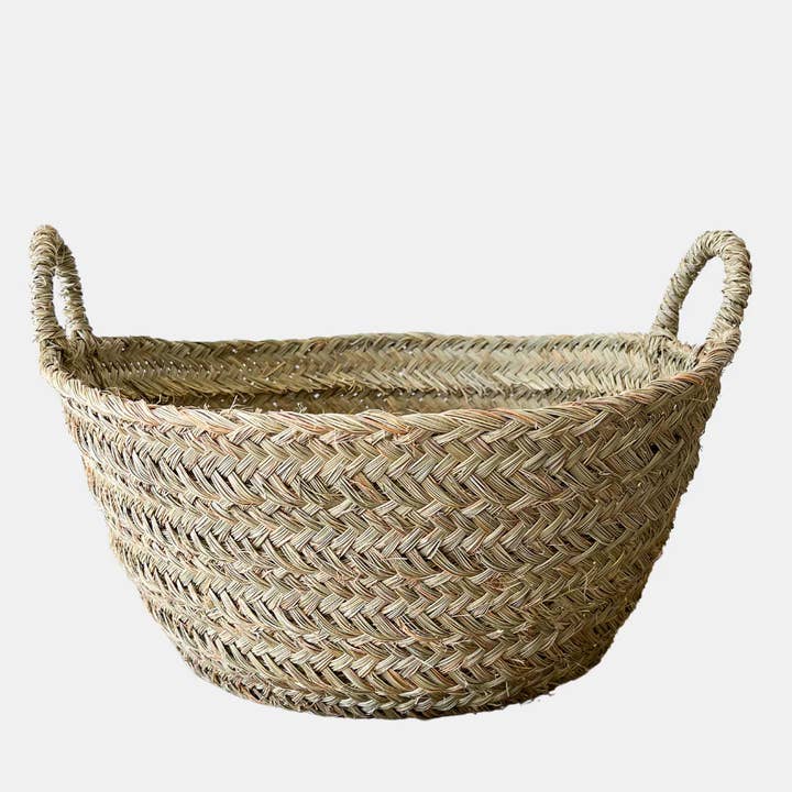 Beautiful market basket, storage basket, Market straw basket for wholesale by Mikwi