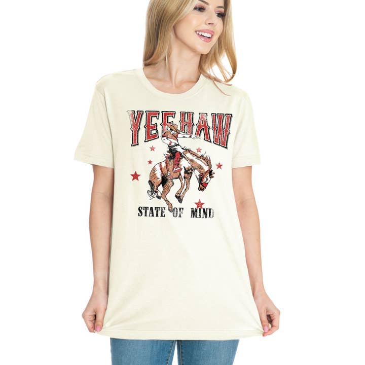 Amused by Blue - Venta al por mayor Camiseta estampada - Mujer - YEHAW 6