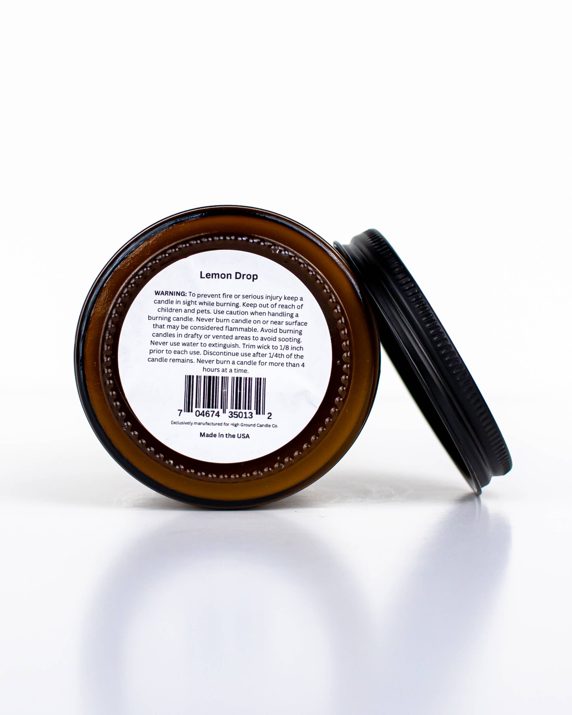 Big Crazy Buffalo – Engroshandel Glaslys – Lemon Drop Bison Talglys - 8 oz3