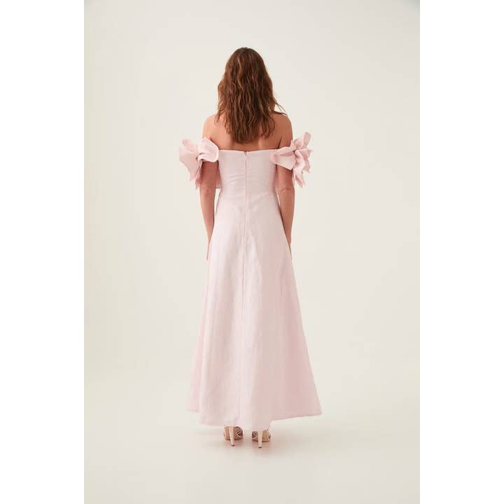 Productseeker - Wholesale Skirt - Women's - DR493 Elegant A-Line Skirt with 3D Floral Slim Fit Design32