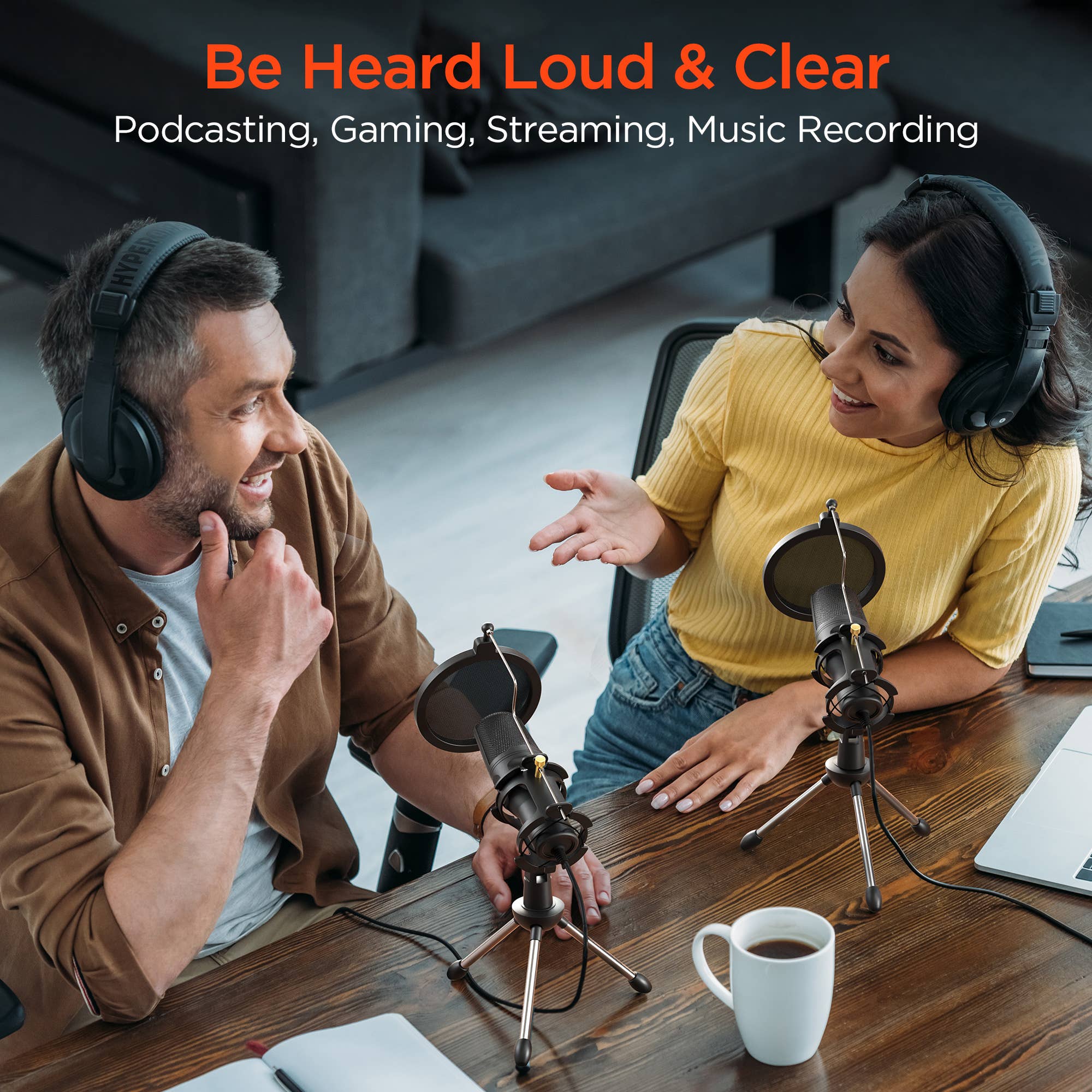 JupiterGear Home - Wholesale Small/Handheld Appliance - HyperGear Sound Advantage Pro-Audio Condenser Microphone5