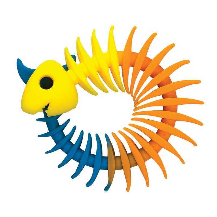 Geddes - Wholesale Fidget Toy - Kids - RAINBOW REPTILE SKELETON TOY 24/BAG