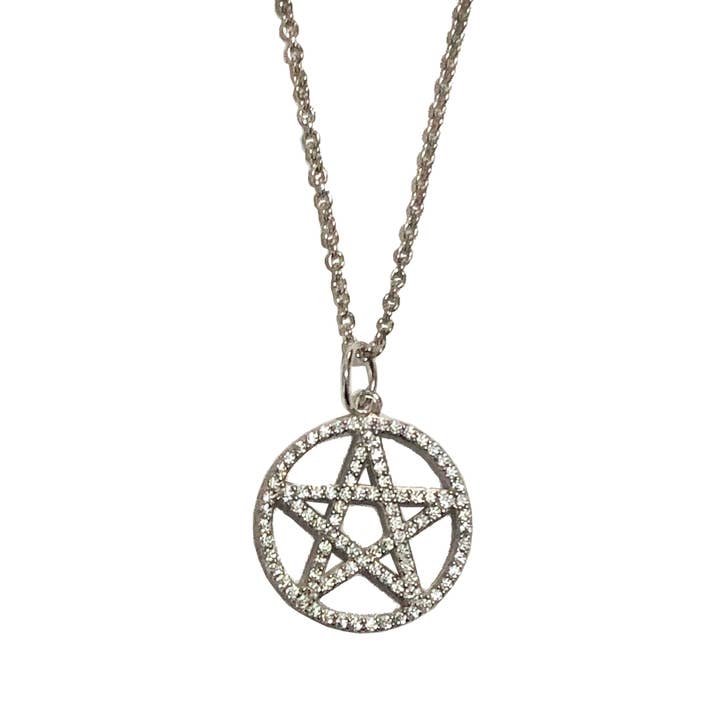 Pentagram Charm ketting voor wholesale door Memento Mori Designs NYC