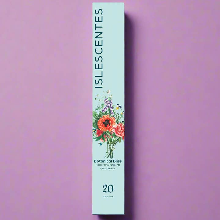 Botanical Bliss: 1000 Flowers Incense (10-Packs) for wholesale by Islescentes