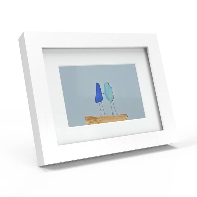 Family Sea Glass Frames for wholesale by Sea Glass Frames