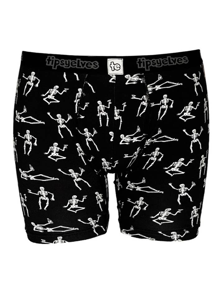 Tipsy Elves – wholesale Underkläder - Herr – Skeleton Boxer Briefs för män
