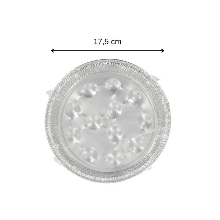 Fackelmann - Wholesale Ramekin - Set of 2 packs of 10 aluminum snail dishes 17.5 cm2