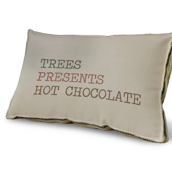 23" X 15" - Dekorativ pude - Træer, gaver for engroshandel hos SPLASHWORKS