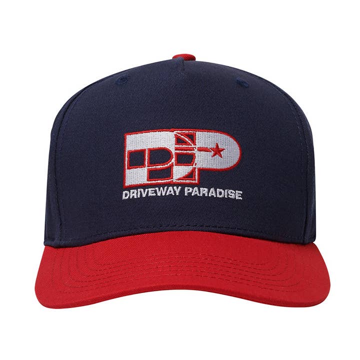 SLUGFEST HAT - NAVY/RED for wholesale by DRIVEWAY PARADISE