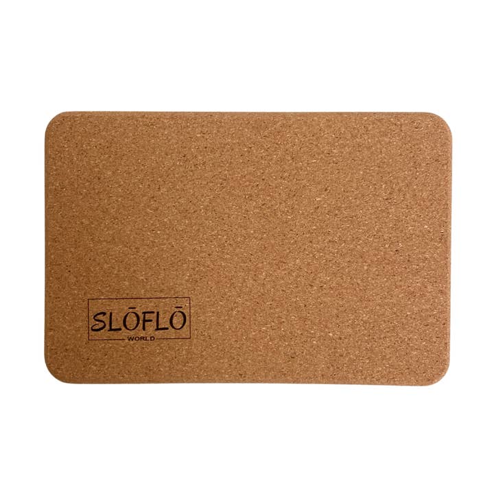 Eco-Friendly 3 Inch Cork Yoga Block for wholesale by Sloflo World