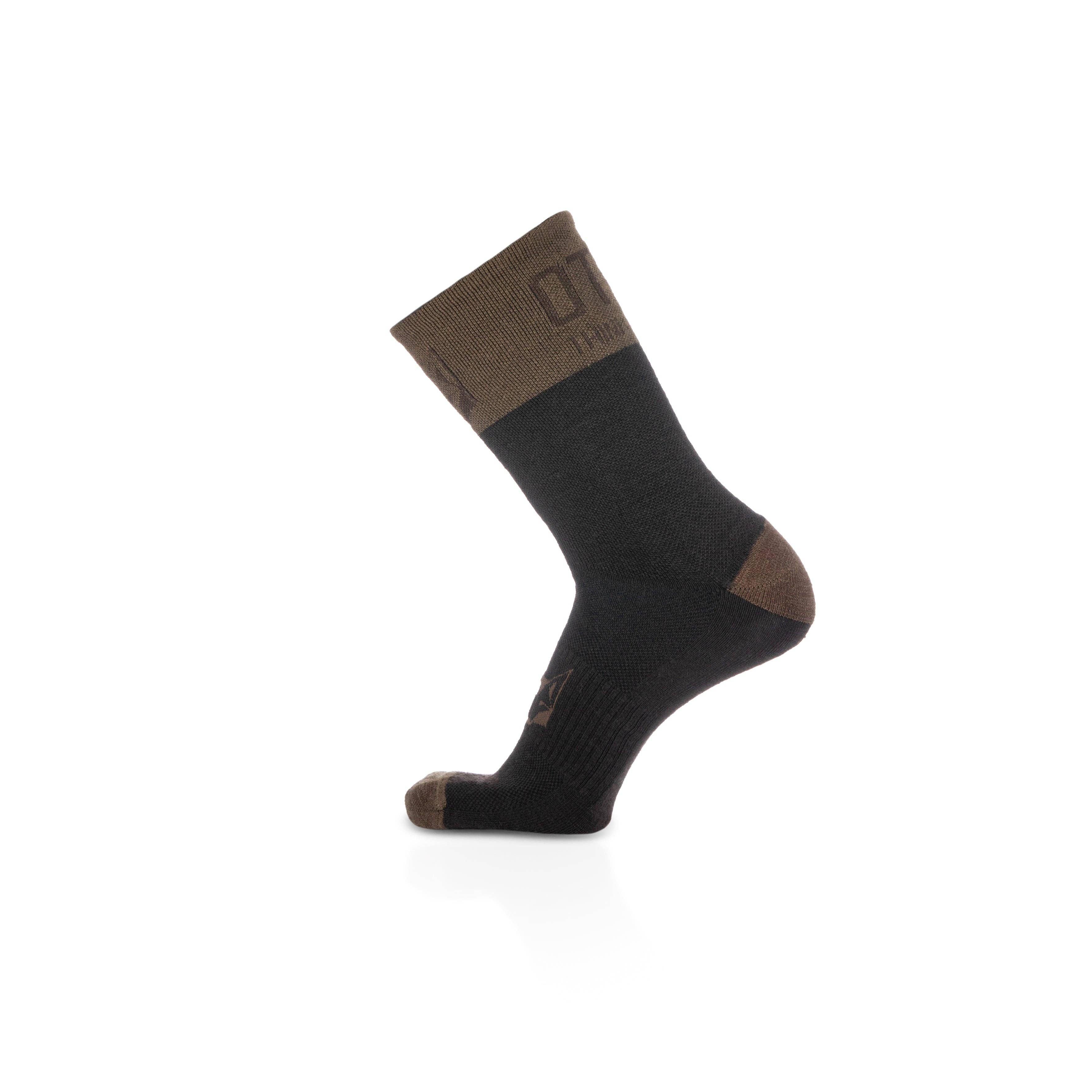 OTSO - Vendita all'ingrosso Calzini - Unisex - Calzini in Lana Merino a Taglio Alto Brown Trunk9