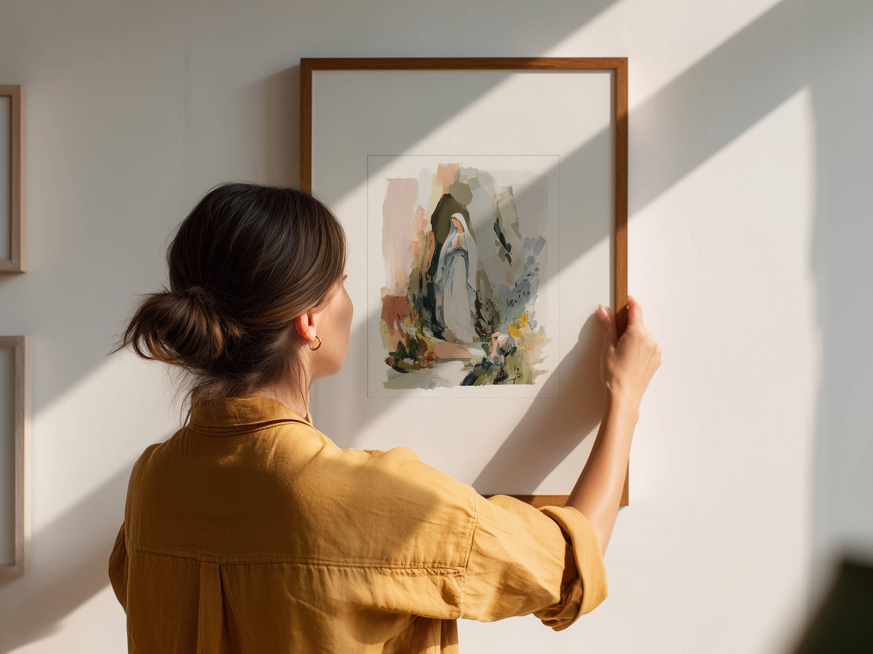 Reap+Sow – wholesale Konsttryck – Vår Fru av Lourdes Jungfru Maria Modern Konsttryck7