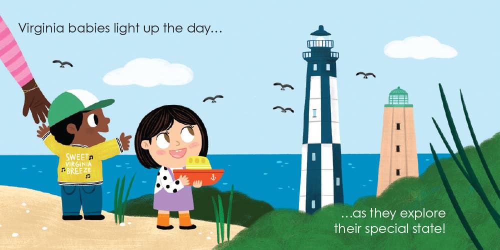 Sourcebooks - Wholesale Baby & Toddler Book (0-2) - Virginia Baby1