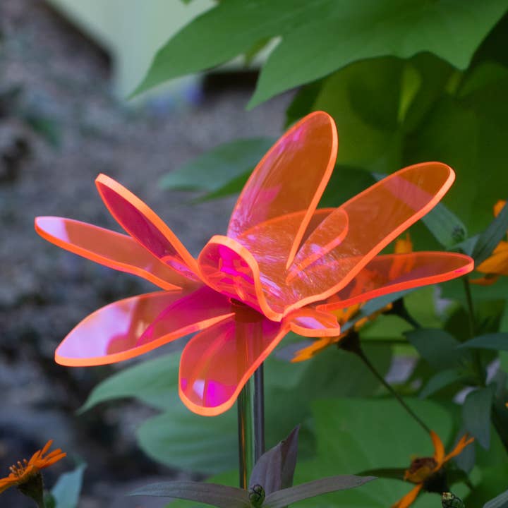 The Colored Petal - Wholesale Garden/Lawn Stake - Dragonfly garden stake - Garden ornament