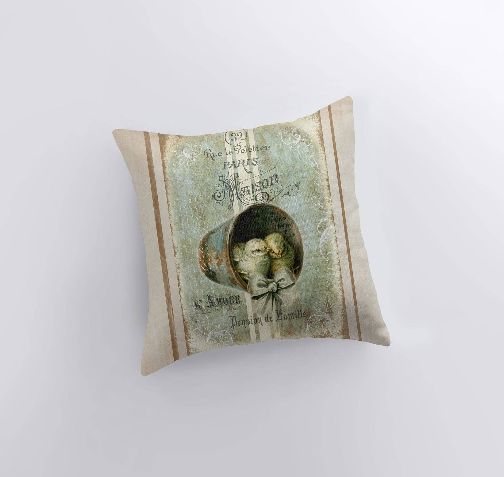 UniikPillows - Wholesale Throw/Decorative Pillow - Baby Chicks | Farmhouse Decor | Home Décor | Farm House Decor | Decorative Bird Pillows | Animal Print Decorative Pillow | Pillow | Gift2