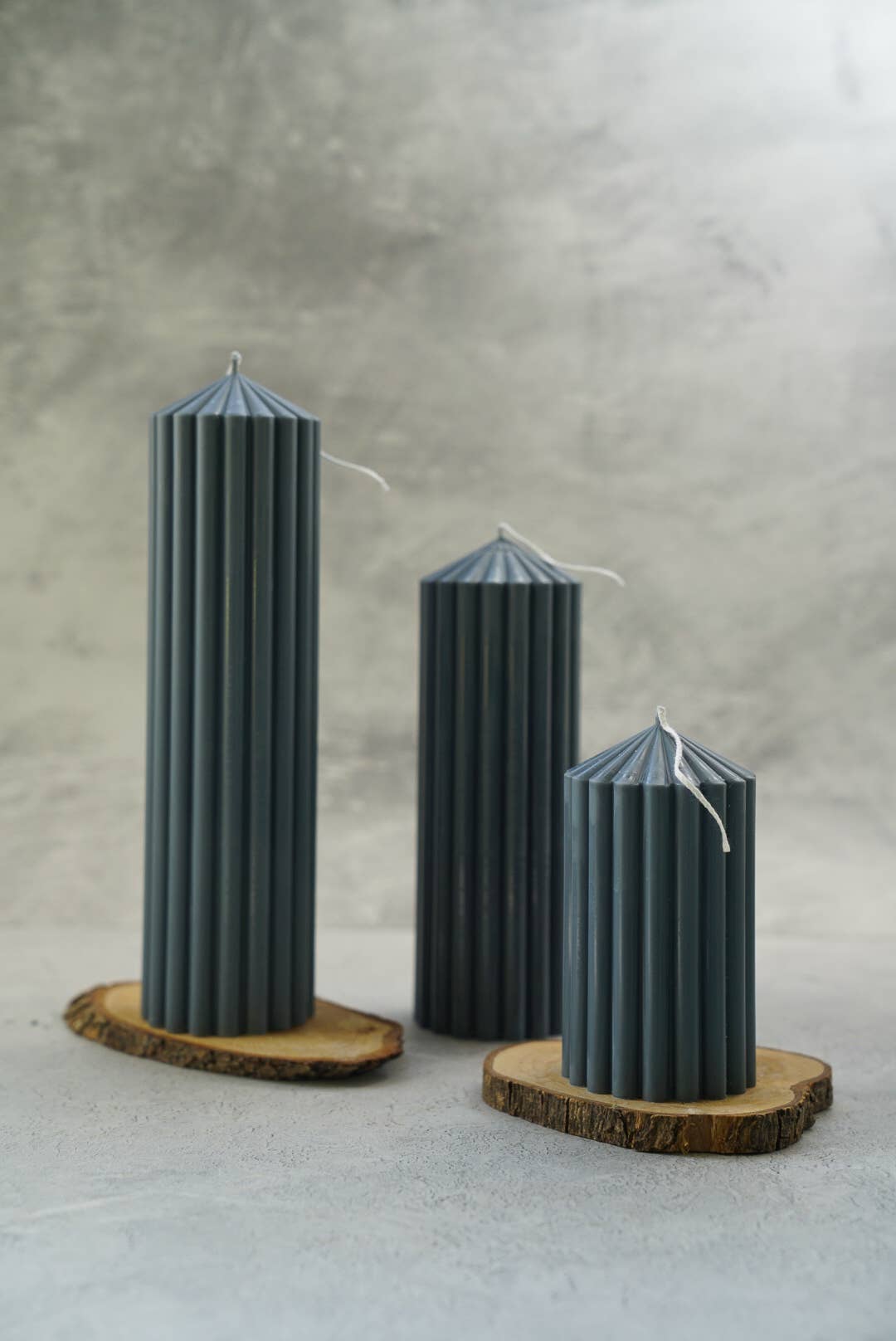 Gokican - Wholesale Novelty Candle - Scented Ribbed Thick Soy Candle | Wedding Decor | Home Decor1