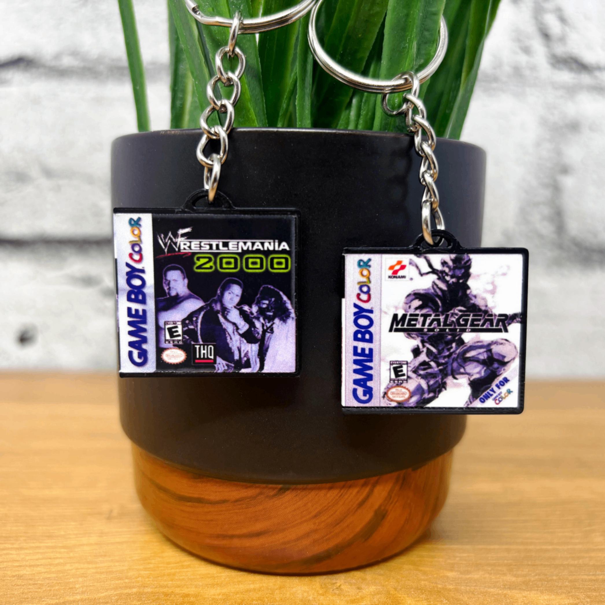 BitsyLabs - Wholesale Keychain - Unisex - Gameboy Color Game Case Keychains6