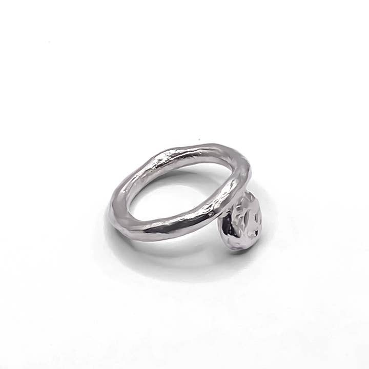 MOCA Jewellery - Wholesale Band/Stacked Ring - Circle Accent Ring17