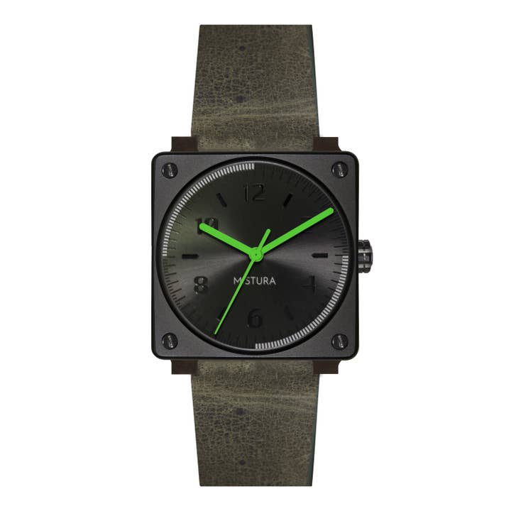 M35 Armygreen - Pui Black - Phantom - V pour la vente par Mistura Timepieces