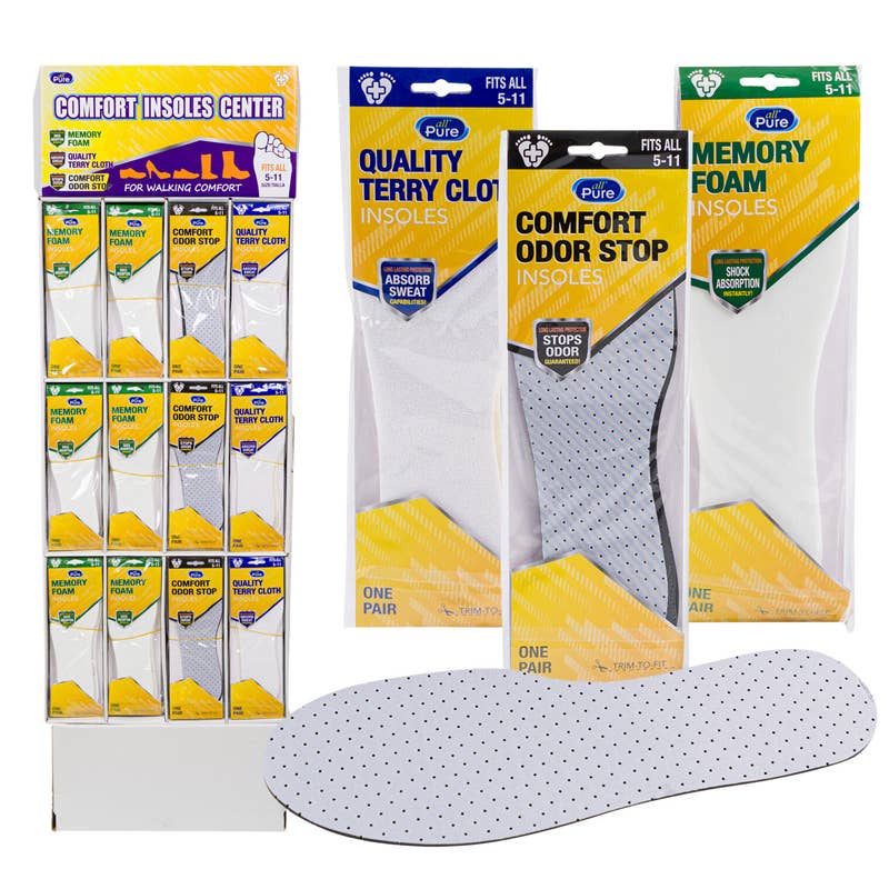 Deluxe Import Trading - Vente Accessoire pour chaussures - 1 paire de semelles confort - assorties0