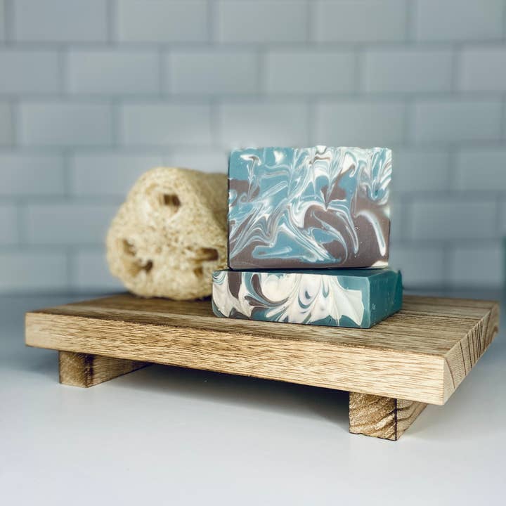 My Little Soapbox - Wholesale Bar Soap - Men's - Mahogany Teakwood Men's Vegan Handmade Soap